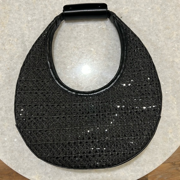 STAUD Handbags - Staud Woven Moon Bag